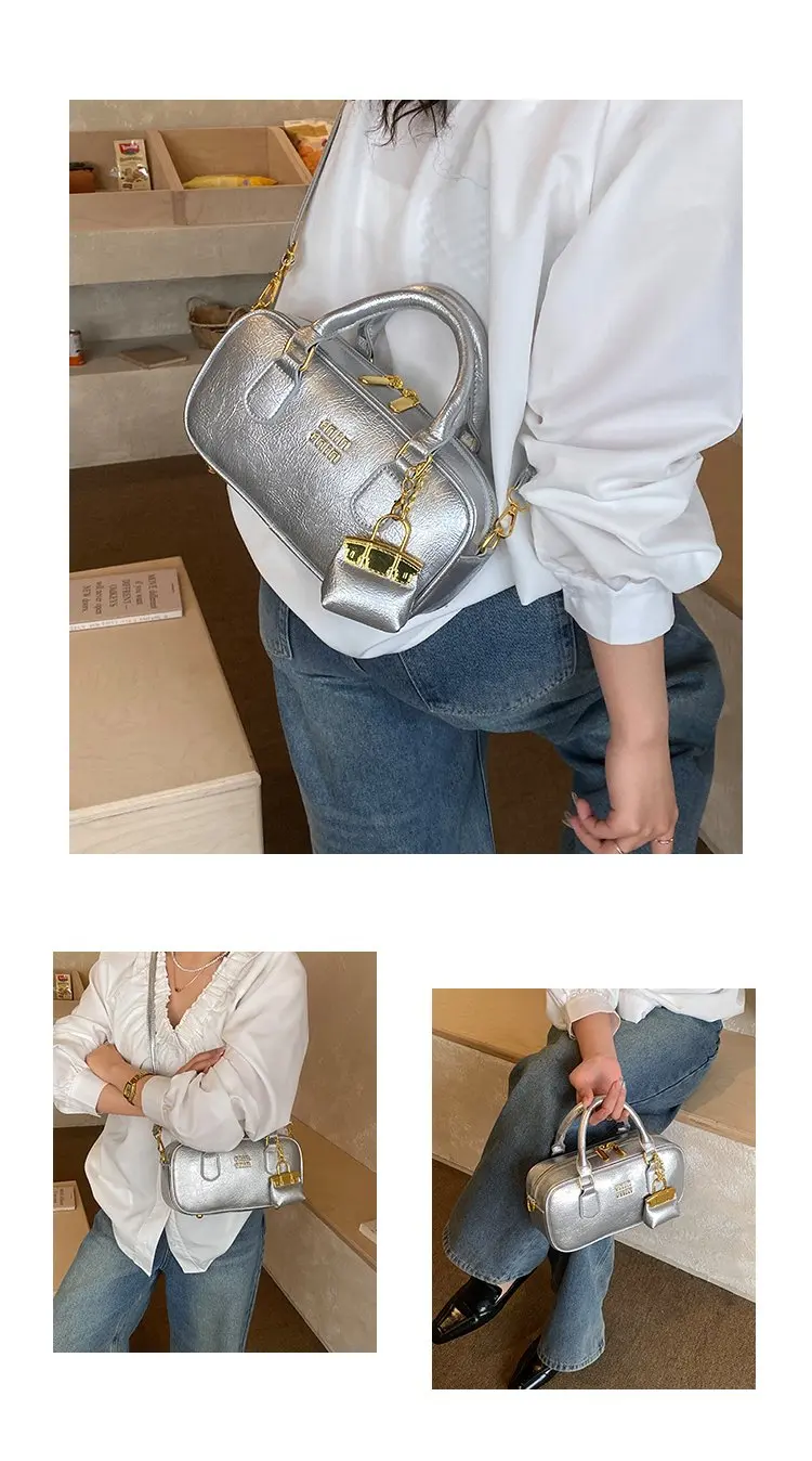 Trendy Classic Designer Diaper Bag Women's Large Capacity Leather Tote Luxury Minimalist Elegant Vintage Fashionable Shoulder