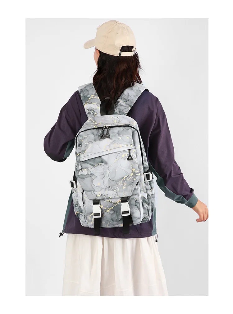 My Hero Academia Toga Himiko Print Student Backpack Lunch Bag Pencil Case Set for Girls School Supplies