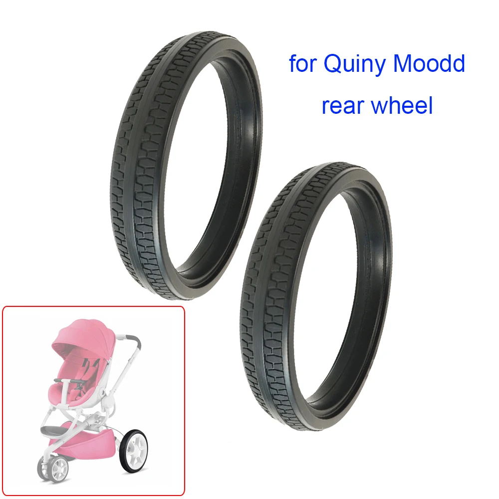 Custom Rear Tire Each For Quinny Moodd Or Buzz Xtra Back Wheel All Terrian Trye Cove With Tread DIY Baby Buggy Accessories