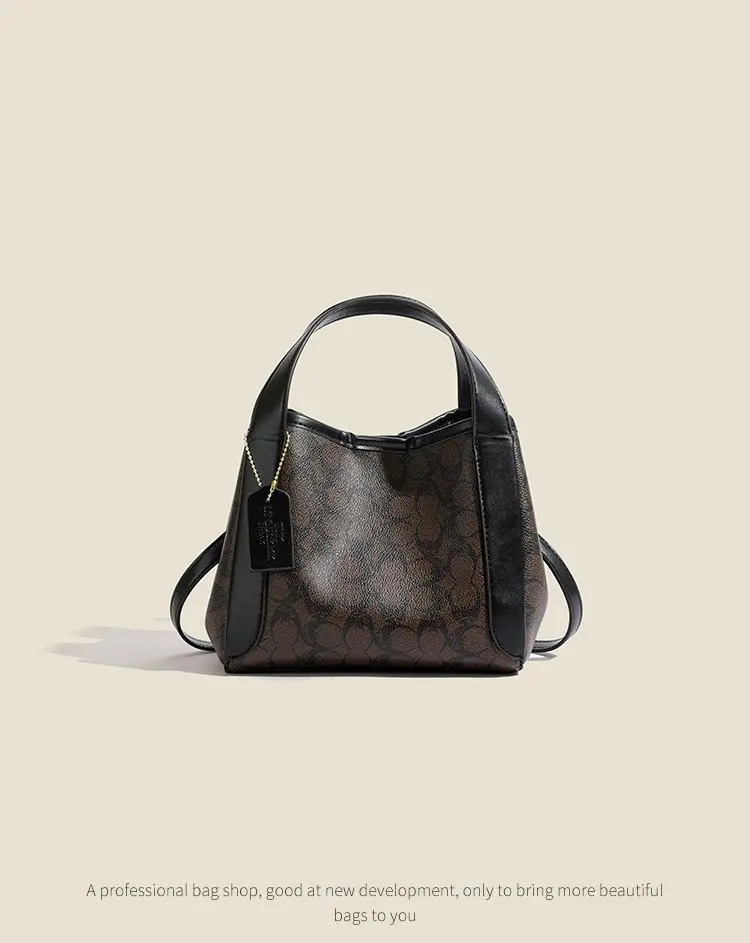 Stylish Solid Color Designer Diaper Bag Women Luxury Leather Tote Large Capacity Elegant Crossbody Handbag For Simple Chic
