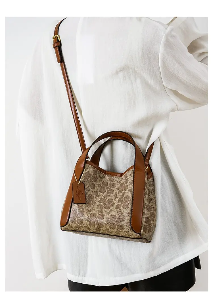 Stylish Solid Color Designer Diaper Bag Women Luxury Leather Tote Large Capacity Elegant Crossbody Handbag For Simple Chic