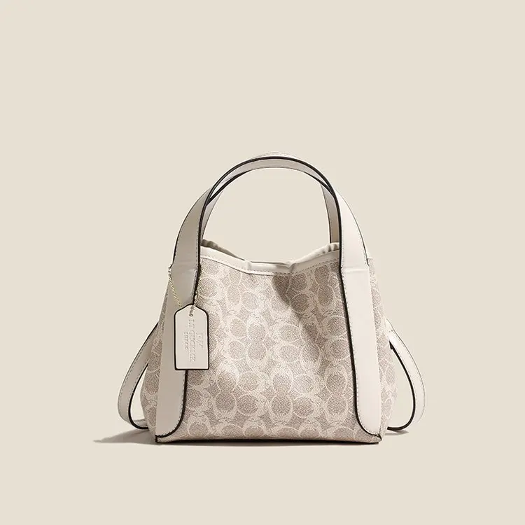 Stylish Solid Color Designer Diaper Bag Women Luxury Leather Tote Large Capacity Elegant Crossbody Handbag For Simple Chic