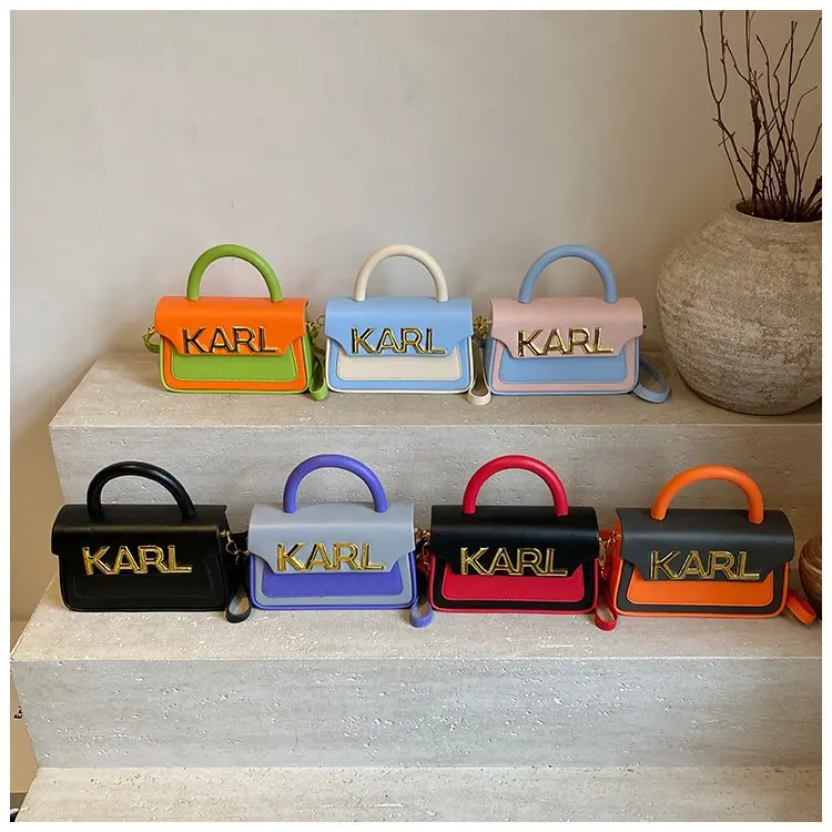 Solid Color Diaper Bag Letter Logo High End Minimalist Trendy Tote Bag For Women Shoulder Bag Large Capacity