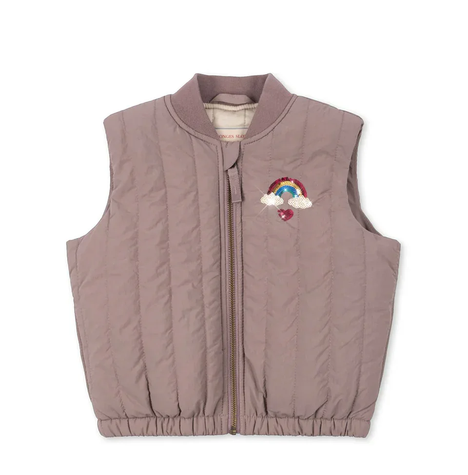 -Cute Fruit Kitten Candy Pattern Embroidered Winter Coat Zipper Baseball Jacket for Children Back Printed 2026 New Children Coat