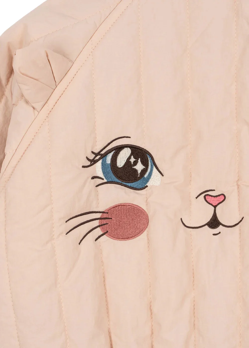 -Cute Fruit Kitten Candy Pattern Embroidered Winter Coat Zipper Baseball Jacket for Children Back Printed 2026 New Children Coat