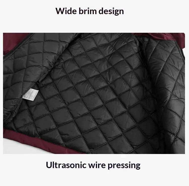 Kids Hooded Ski Jacket Winter Snow Coat Waterproof Windproof Outdoor Padded Jacket with Quilted Lining Boys Girls Warm Outwear