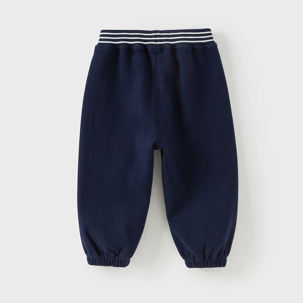 Dave Bella Children Knitted Jogger Pants Autumn Spring Boys Cotton Knitted Pants Elastic Waist Casual Sports Trousers DB3251818