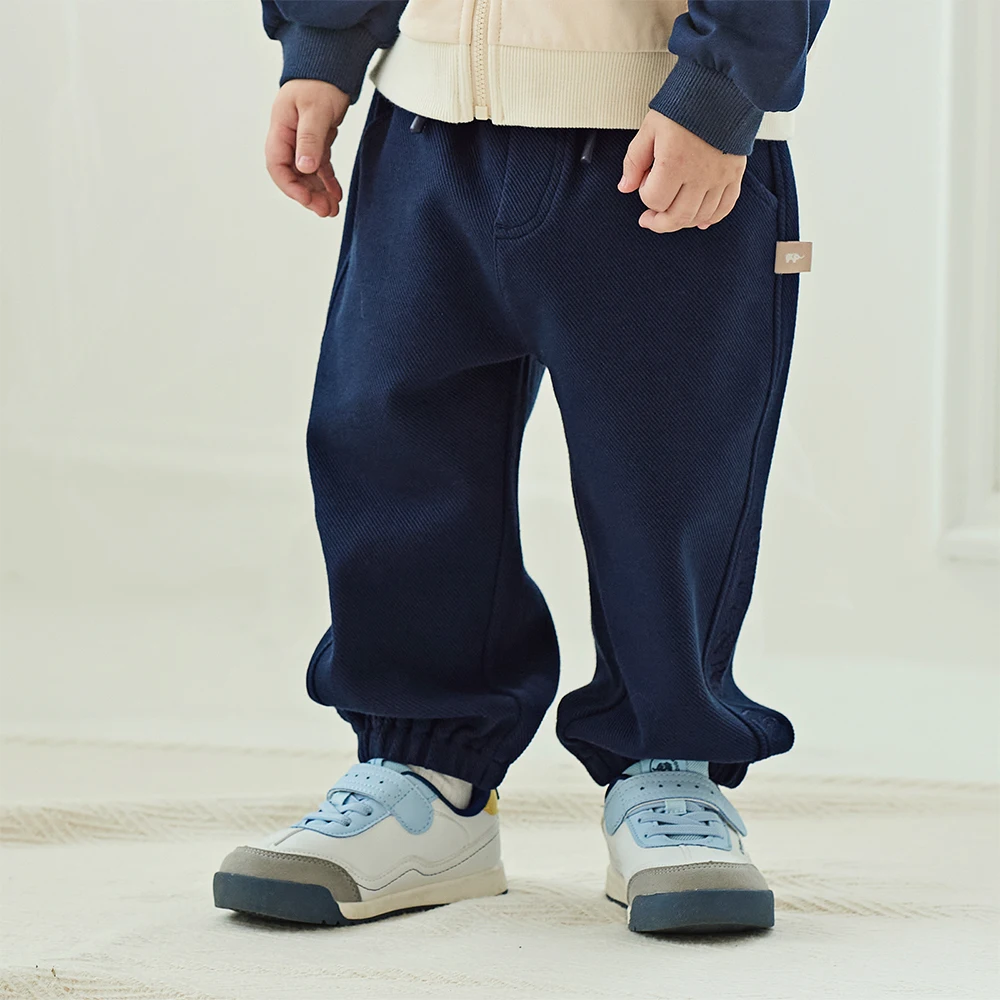 Dave Bella Children Knitted Jogger Pants Autumn Spring Boys Cotton Knitted Pants Elastic Waist Casual Sports Trousers DB3251818