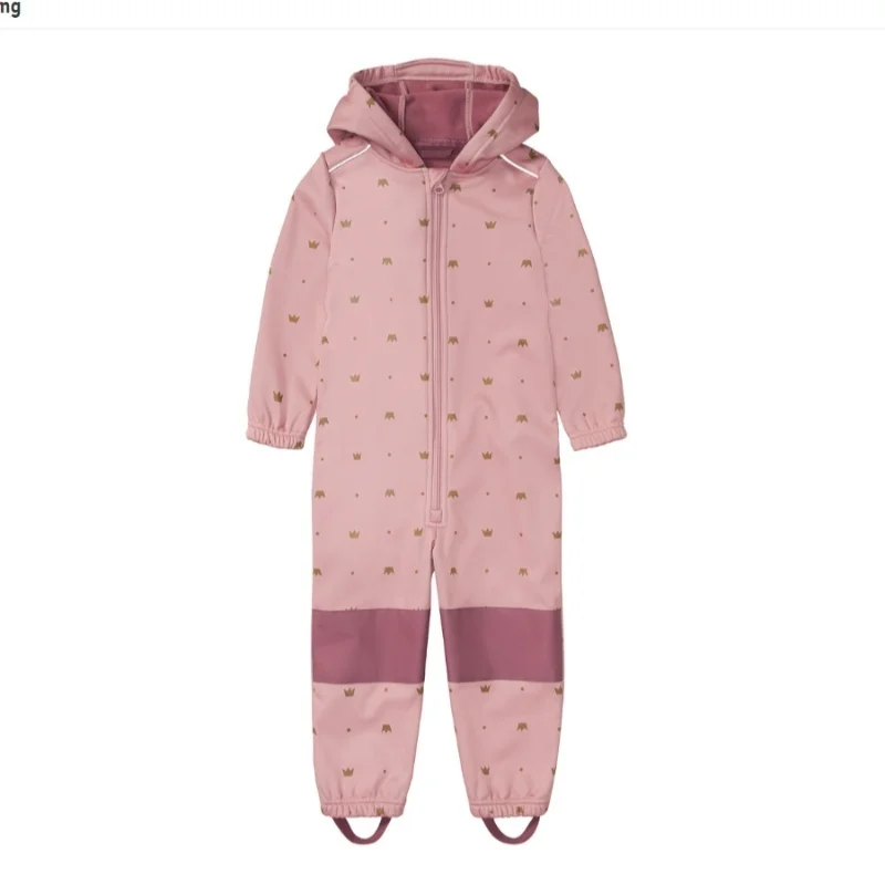 Children's Spring Autumn Outdoor Overalls Windproof Waterproof Out-of-stock Sale Kids' All-in-One Suits for Outdoor Activities