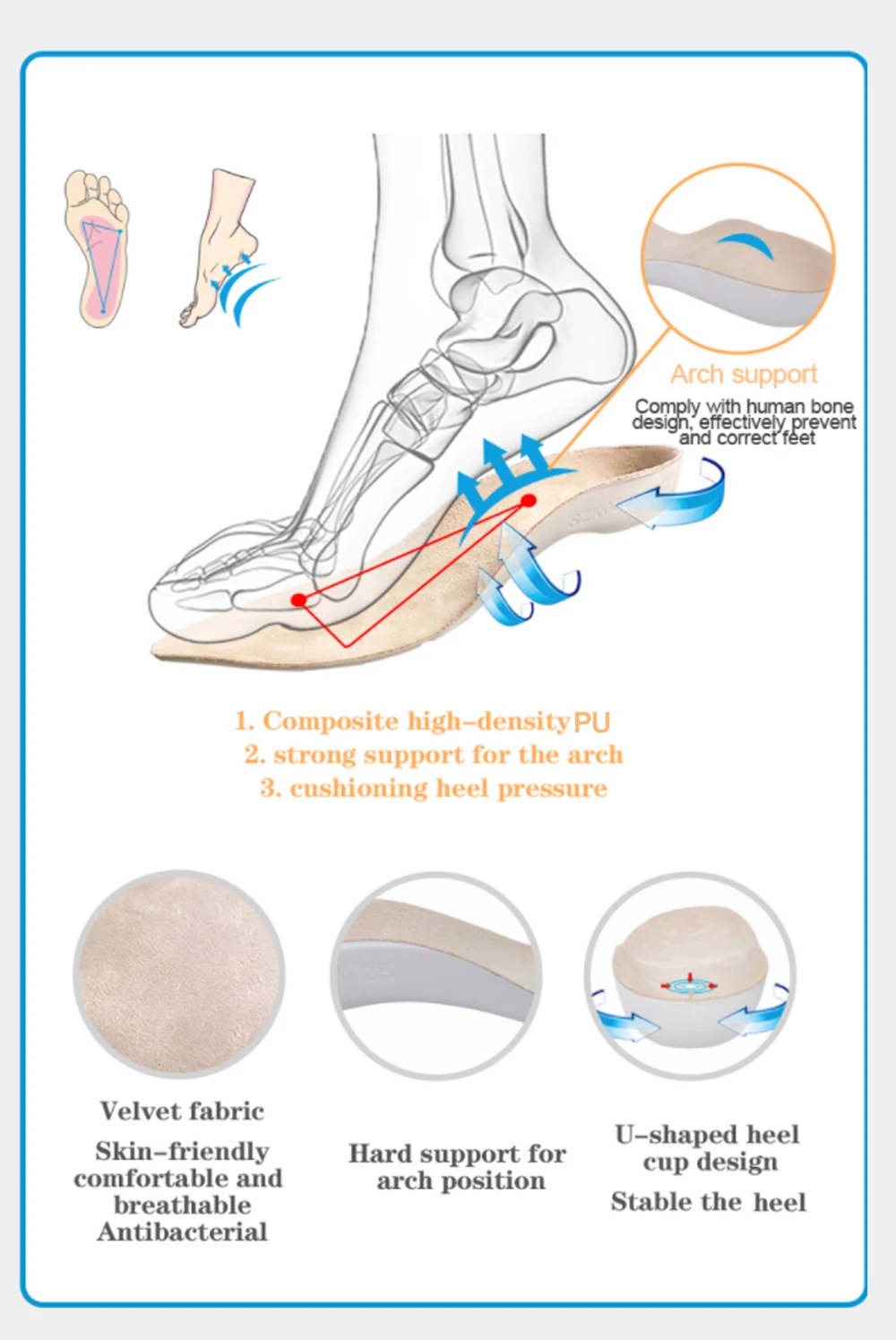 Girls Casual Running Shoes Children Demi Mesh Sneakers Toddler Kids Boys White Orthopedic School Footwear With Removable Insole