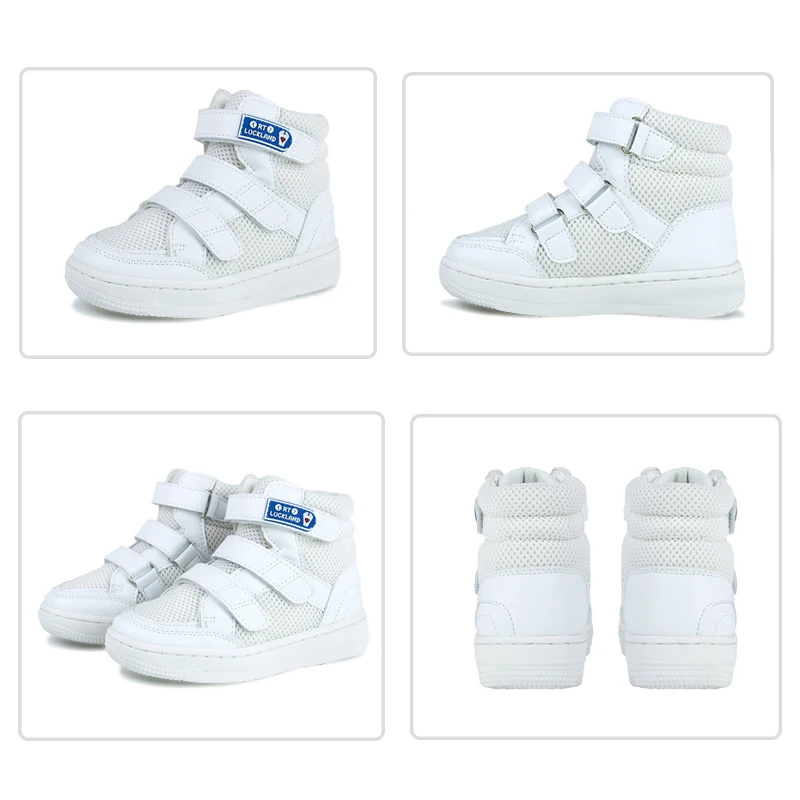 Girls Casual Running Shoes Children Demi Mesh Sneakers Toddler Kids Boys White Orthopedic School Footwear With Removable Insole