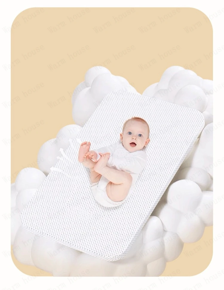 2025 New Portable Child Beds Multifunctional Children Folding Newborn Baby Cribs Child Beds Luxury Baby Bassinet Bedside Crib