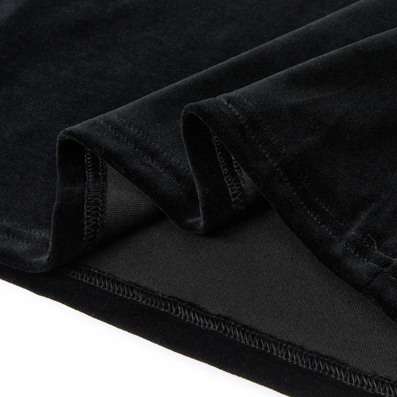 Shabbos Teen/Woman Dress Winter Robe Short Sleeves Clothing Waist 2 Cord Strings Girls Black Velour Dress Sizes XS-XXXL