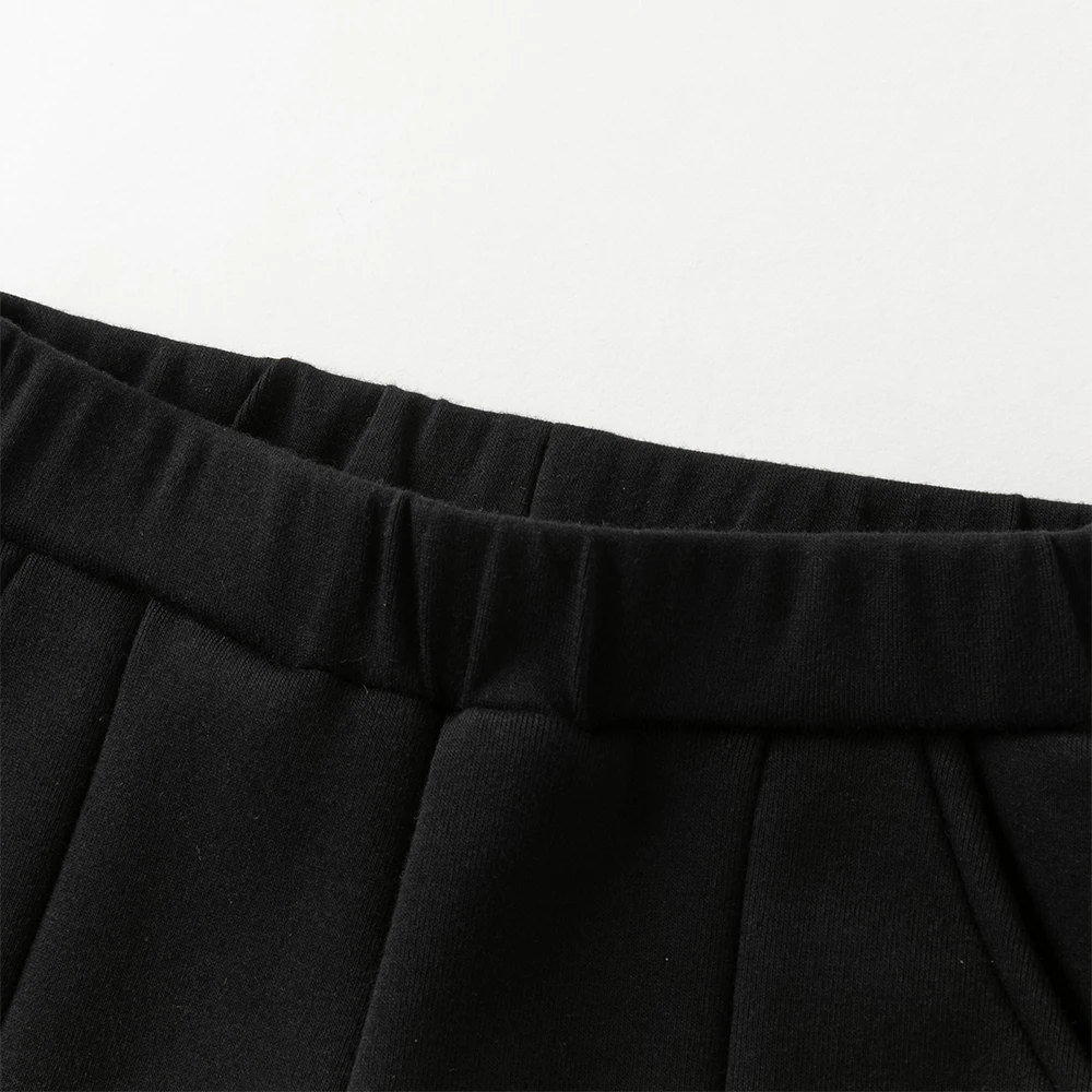 Dave Bella Girls Bootcut Velvet Pants Knitted Autumn Winter Children Loose Elastic Pants Outdoor Party Formal Trousers DK4254842