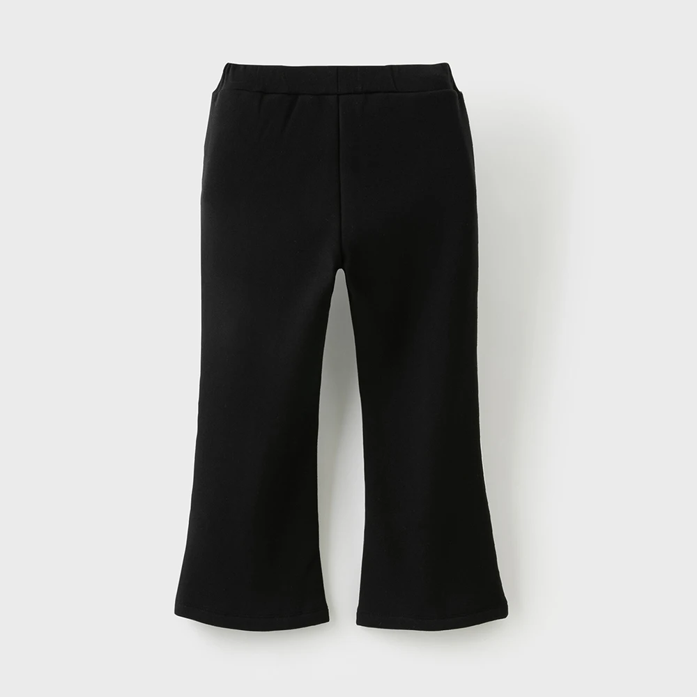 Dave Bella Girls Bootcut Velvet Pants Knitted Autumn Winter Children Loose Elastic Pants Outdoor Party Formal Trousers DK4254842