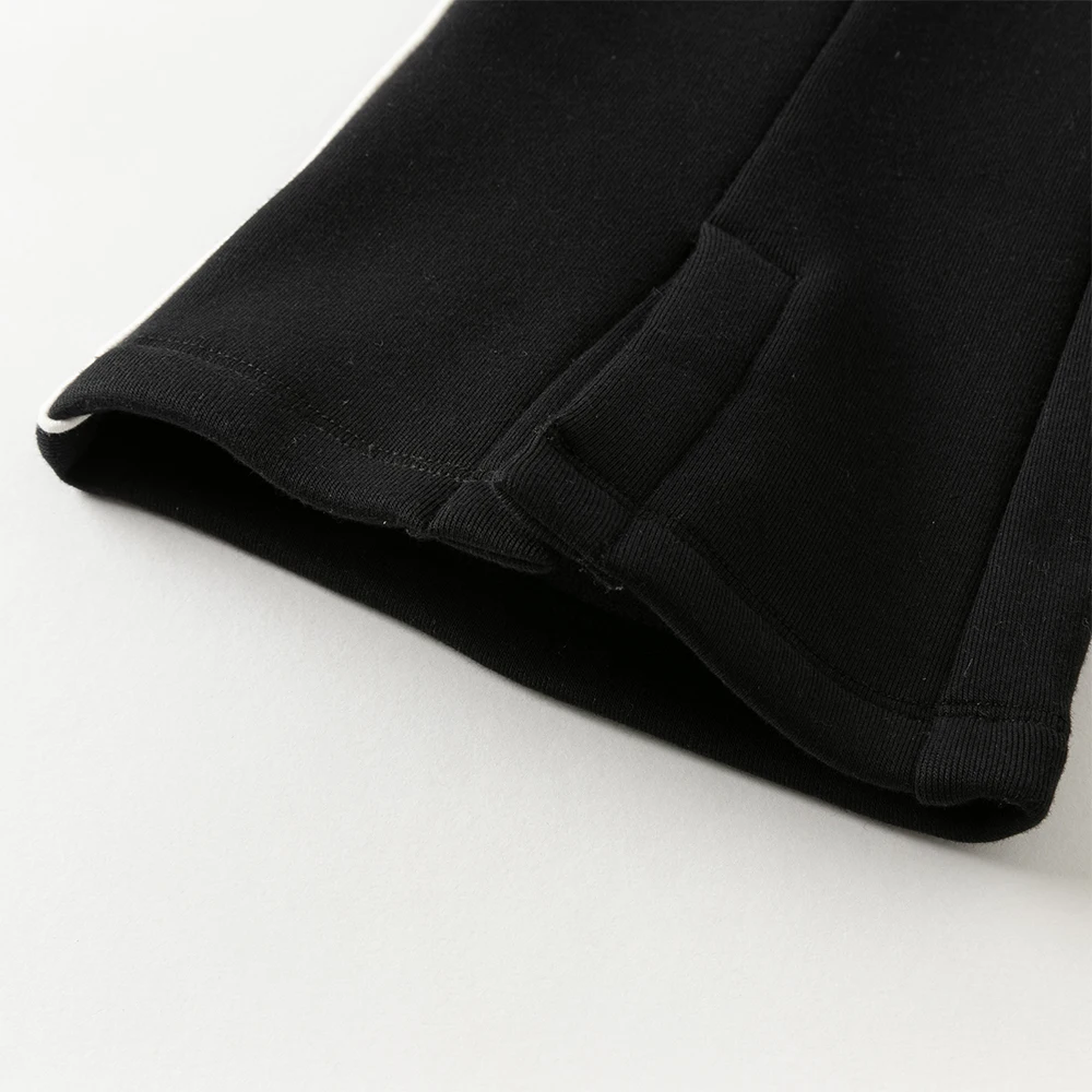 Dave Bella Girls Bootcut Velvet Pants Knitted Autumn Winter Children Loose Elastic Pants Outdoor Party Formal Trousers DK4254842
