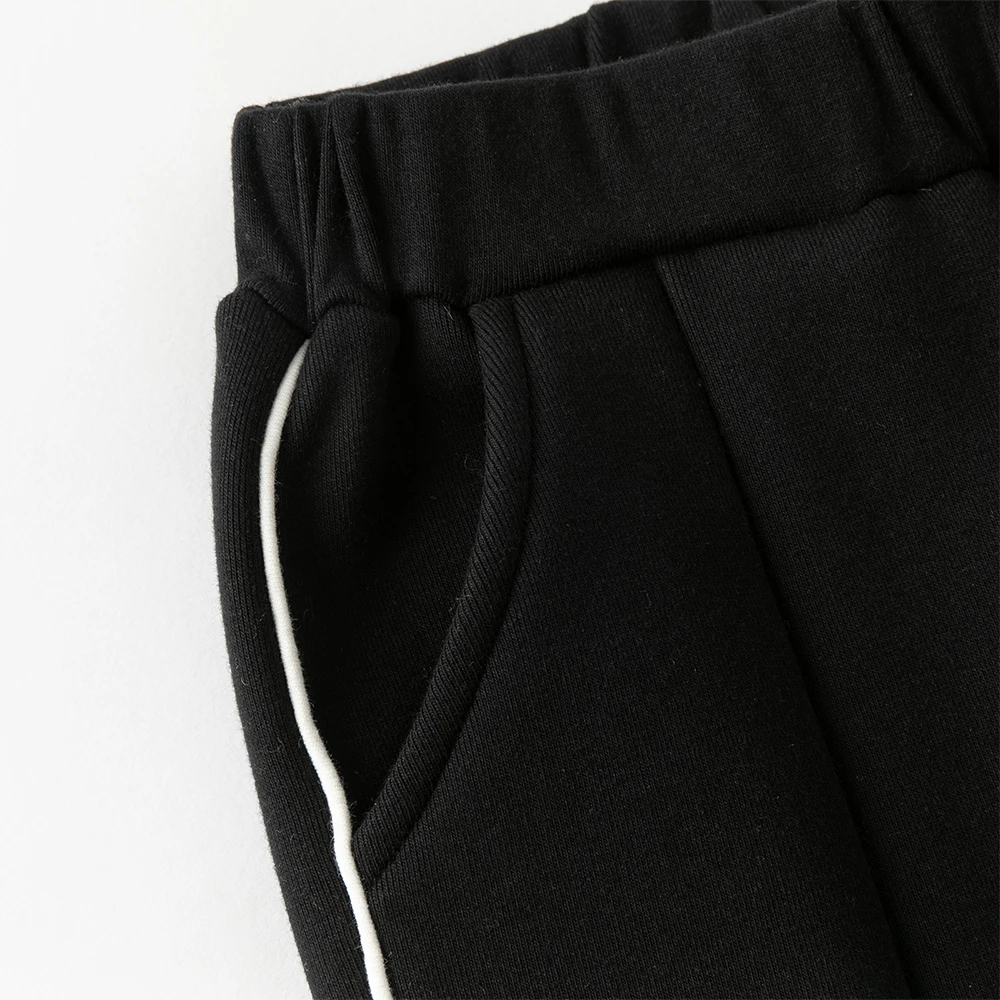 Dave Bella Girls Bootcut Velvet Pants Knitted Autumn Winter Children Loose Elastic Pants Outdoor Party Formal Trousers DK4254842