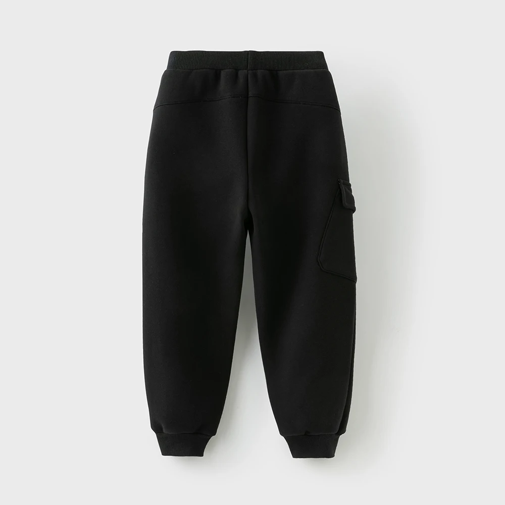 Dave Bella Children Autumn Winter Velvet Thicken Cargo Pants Girl Elastic Waist Casual Sports Jogger Warn Trousers DK4254438