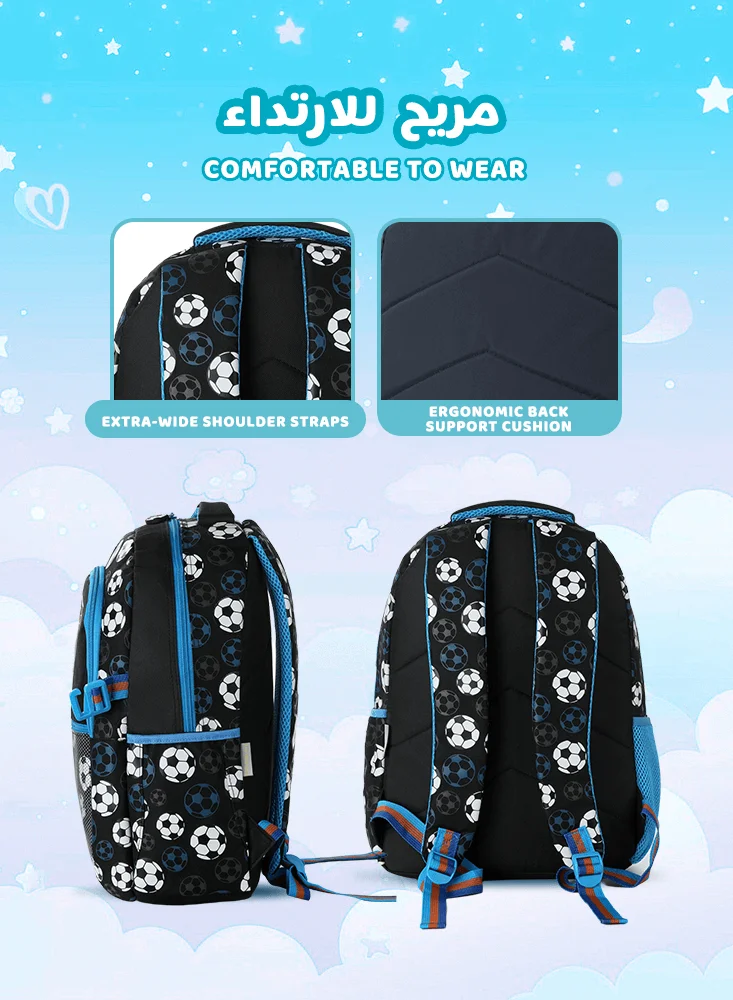 3 Pcs Kids Backpack Set for Girls School Bag, Lightweight Elementary, Large Capacity & Water-Resistant, with Lunch Bag&Lunch Box