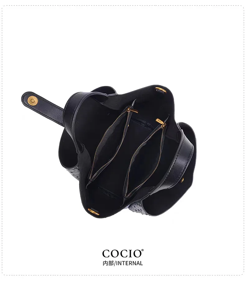 High End Leather Luxury Elegant Crossbody Handbag Ladies Hand Bags Classic Designer Paris Casual Simple Vintage Diaper Bag