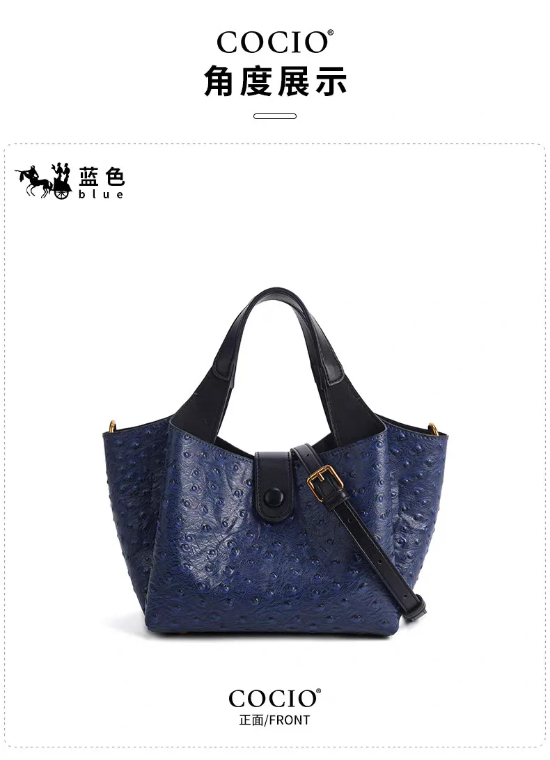 High End Leather Luxury Elegant Crossbody Handbag Ladies Hand Bags Classic Designer Paris Casual Simple Vintage Diaper Bag