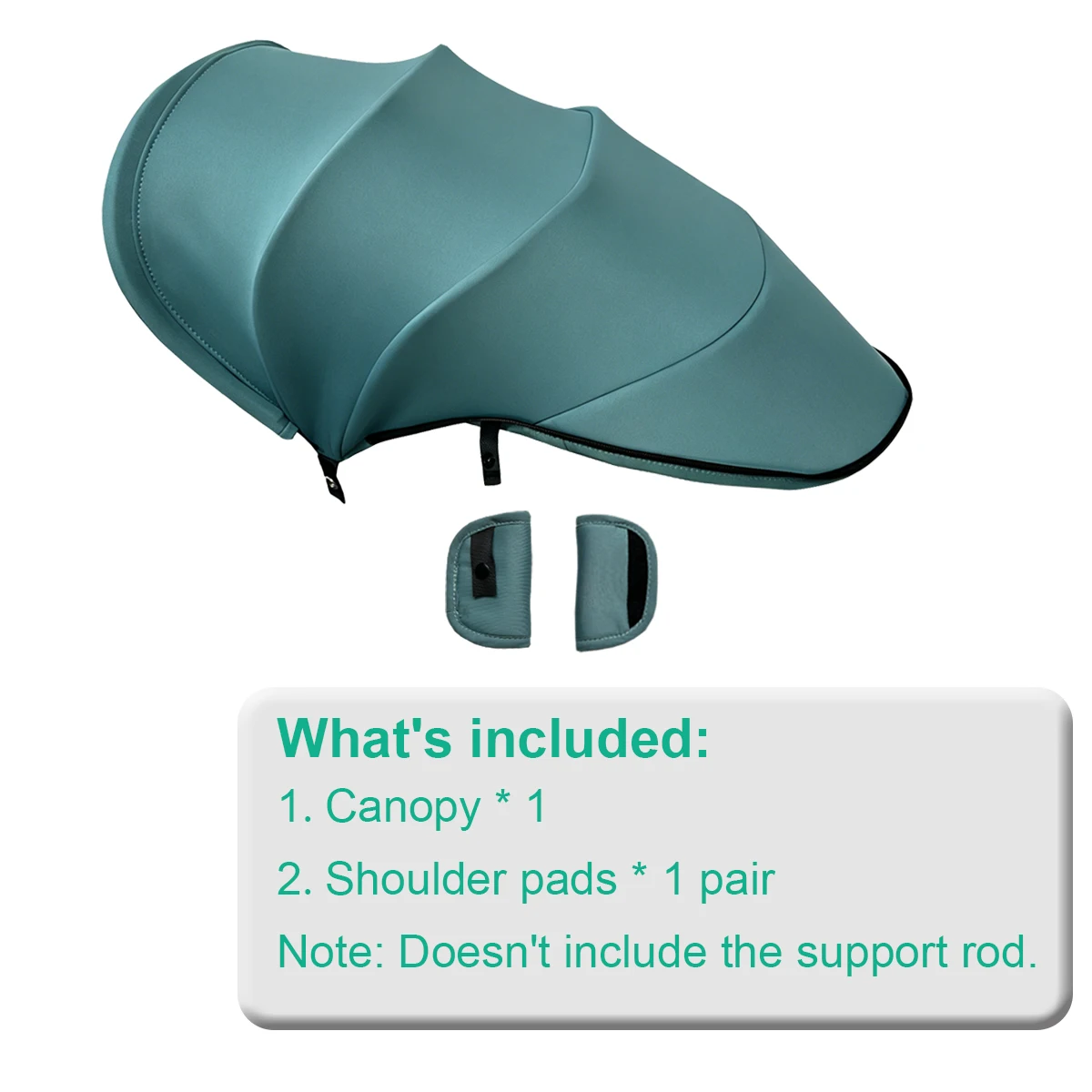 MomTan® Canopy Compatible Only with Doona X Car Seat & Stroller, 4-Section Extendable Shade, Breathable Fabric, Machine Washable
