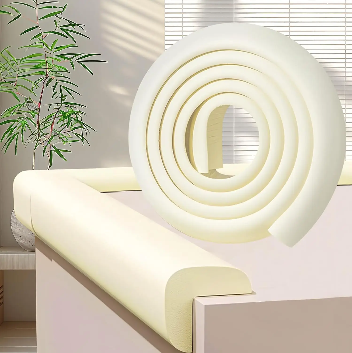 1 Roll Baby Safety Table Corner Protector Strip 4 Self Adhesive Guards Soft NBR Foam Edge Proofing Child Home Furniture