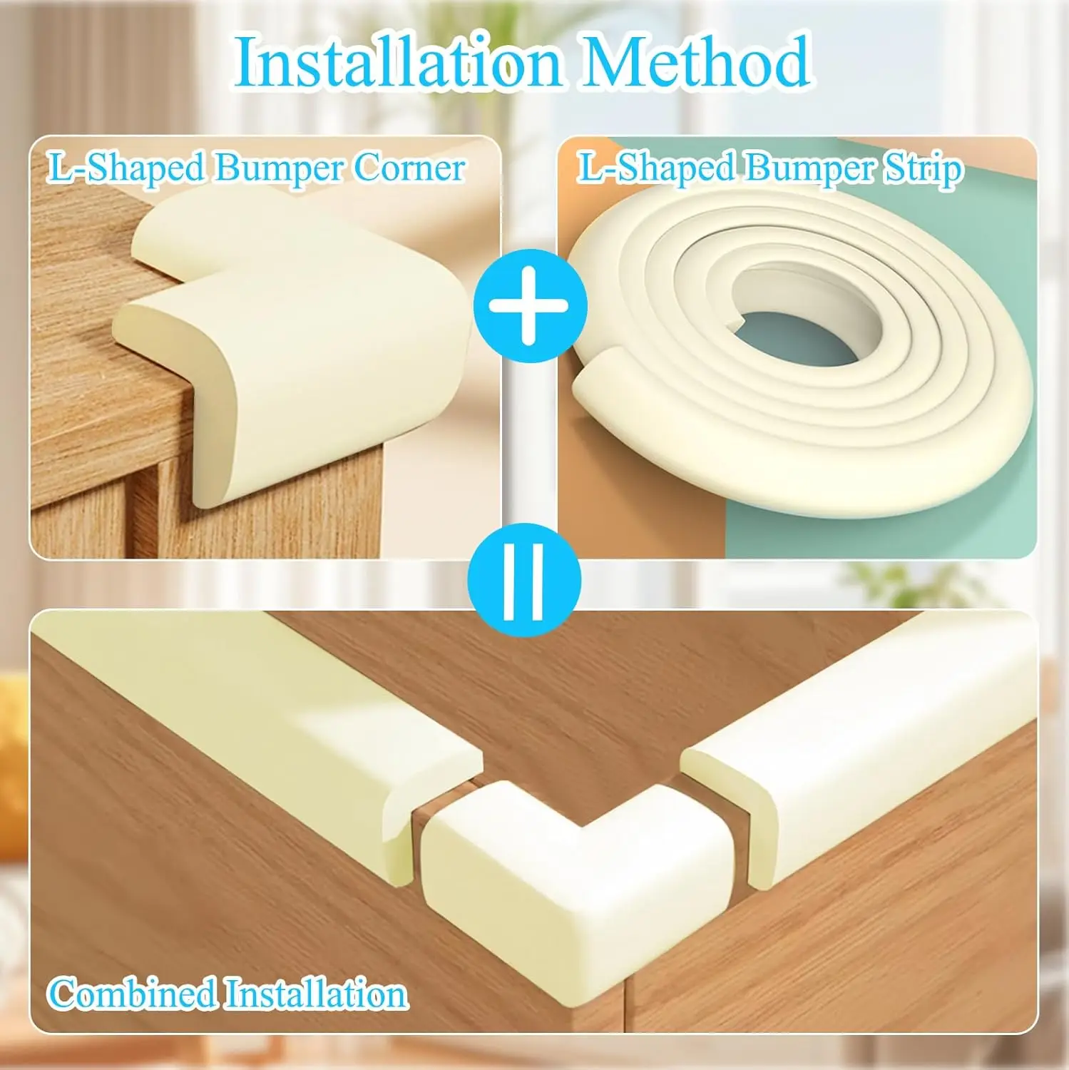 1 Roll Baby Safety Table Corner Protector Strip 4 Self Adhesive Guards Soft NBR Foam Edge Proofing Child Home Furniture