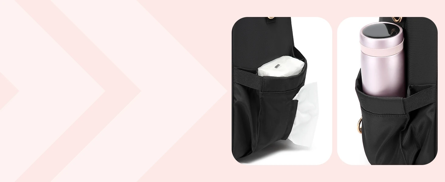 4 In 1 Diaper Bag Backpack Foldable Baby Waterproof Travel Bag Diaper Bag Backpack with Changing Pad Travel Diaper Bag for Mom