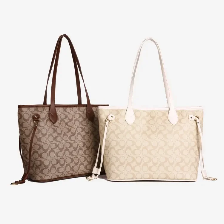 Luxury Vintage Diaper Bags For Women Classic Leather Tote Bag Elegant Minimalist Large Capacity Designer Fashionable