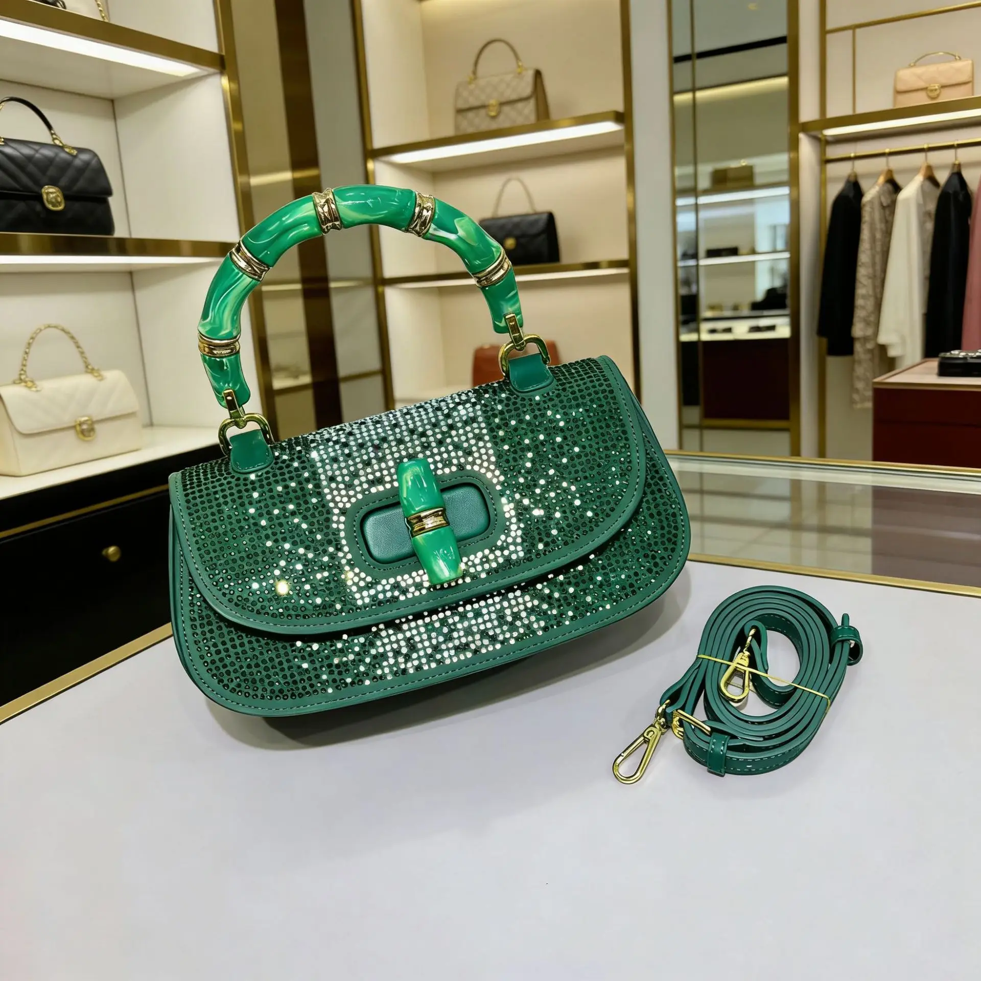 Elegant Leather Classic Designer Paris Fashion Large Capacity Women's Handbag Luxury Brand Practical And Stylish Diaper Bags