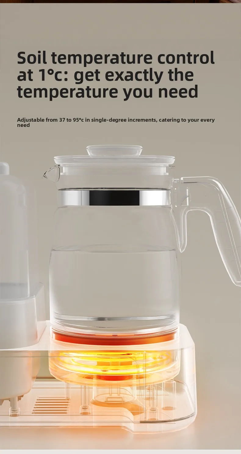 Baby Specific Constant Temperature Hot Water Kettle Disinfection 2-in-1 Multifunctional Milk Mixer Constant Temperature Kettle