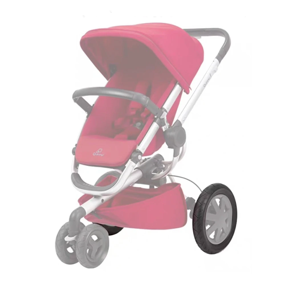 Stroller Tire For Quinny Buzz Xtra (NOT Quinny Moodd) Rear Wheel Custom PU Trye Cover With Tread Tubeless Baby Buggy Accessories