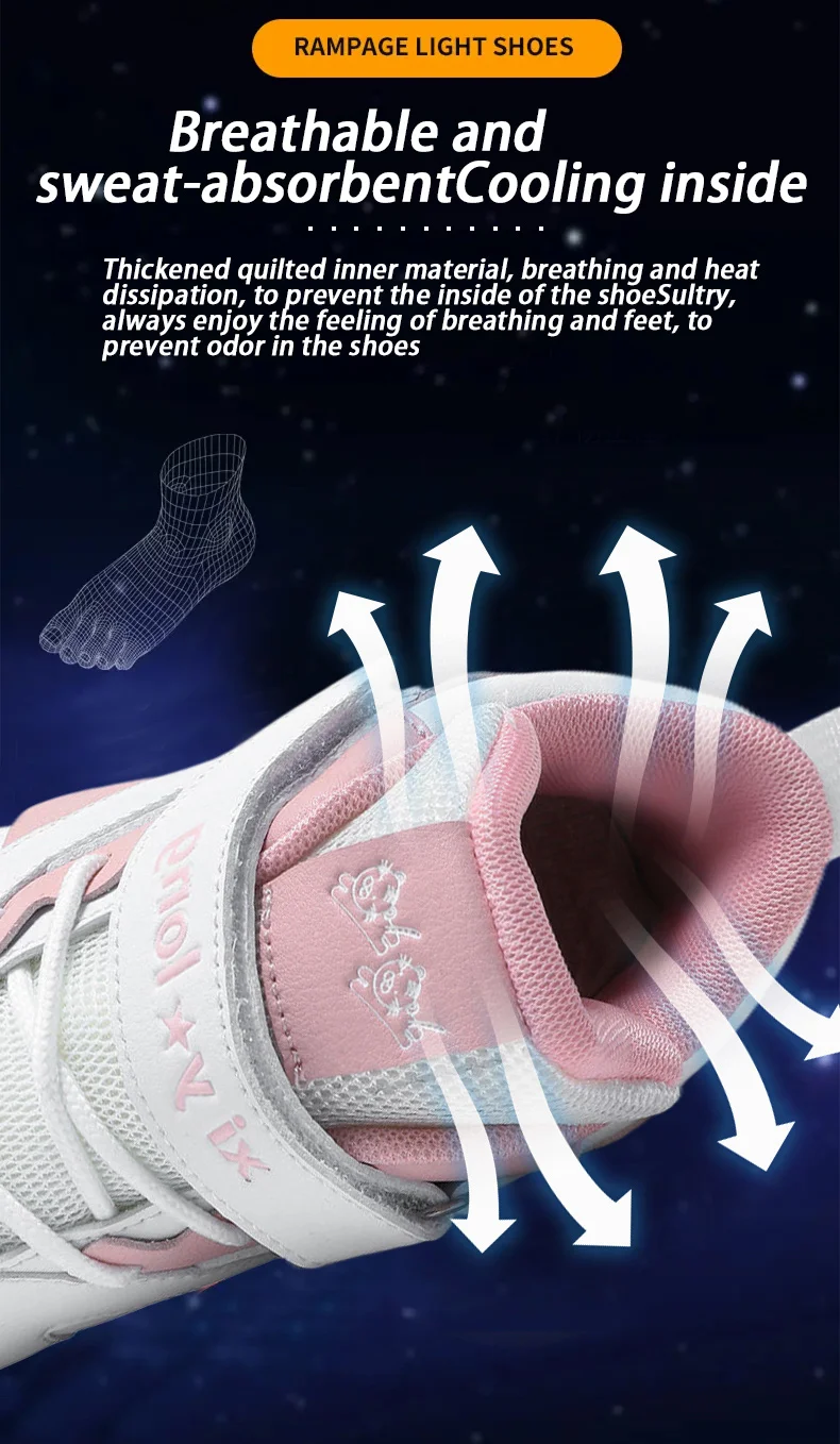 NEW Children's Sports Roller Skates Deformation Shoes 4 Four-wheeled Roller Skates Adult Runaway Shoes Student Deformation Wheel
