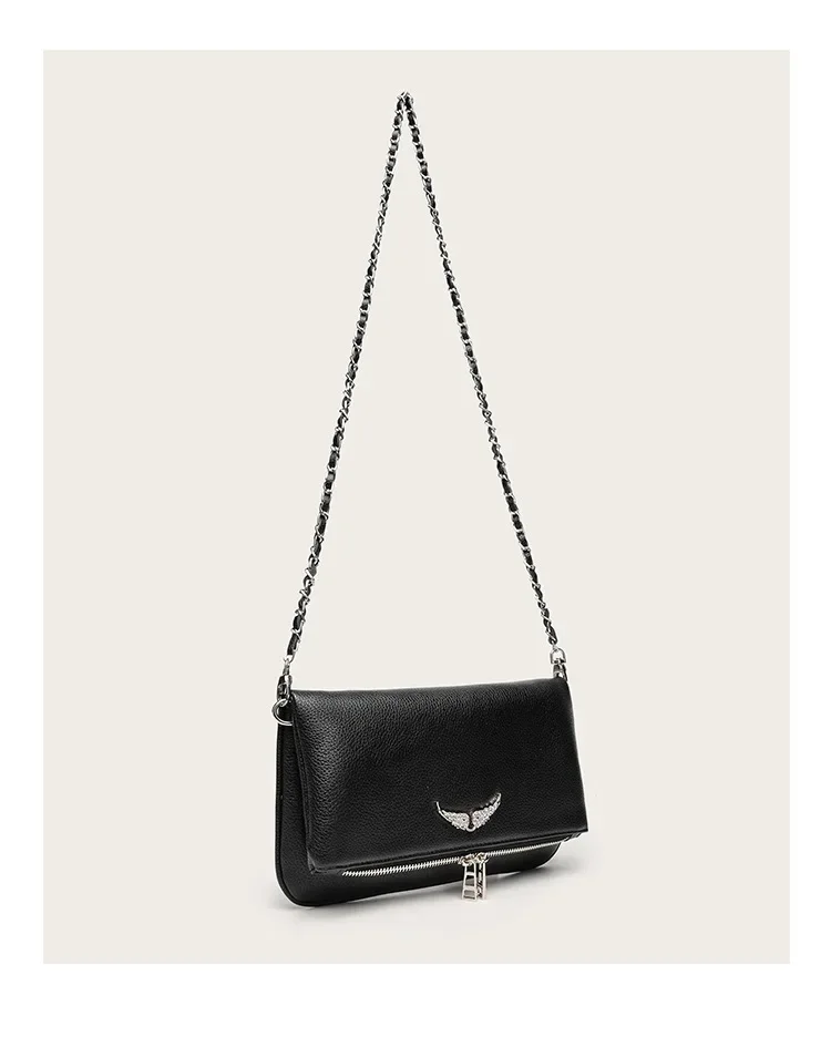 Wing Mini Square Bag for Women, 2026 Fashion Underarm Shoulder & Crossbody Bag, Cute Small Purse, Versatile Chic Handbag