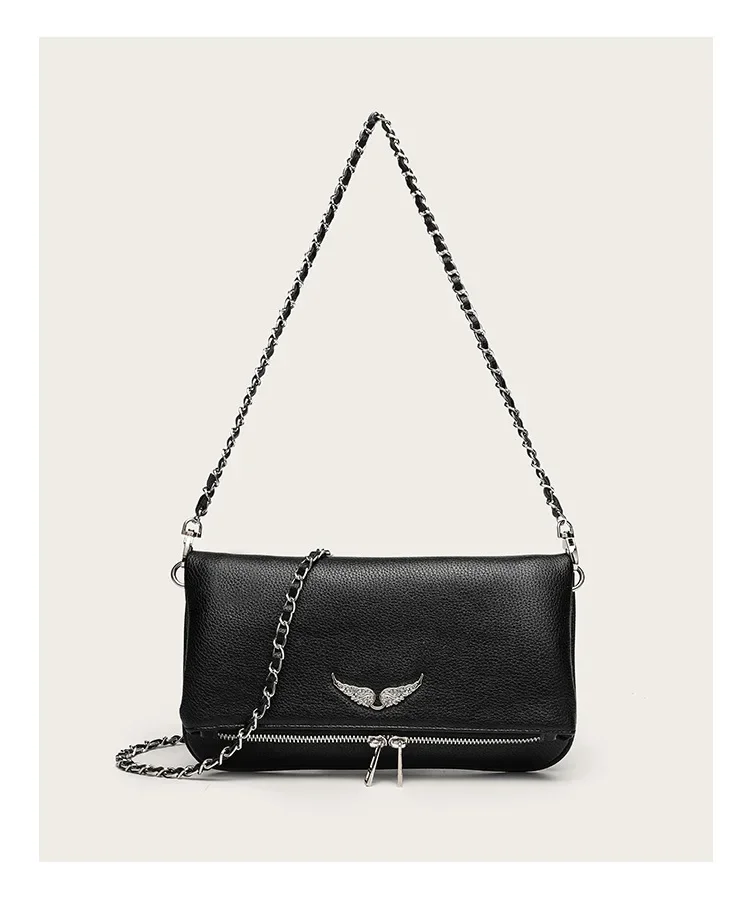 Wing Mini Square Bag for Women, 2026 Fashion Underarm Shoulder & Crossbody Bag, Cute Small Purse, Versatile Chic Handbag