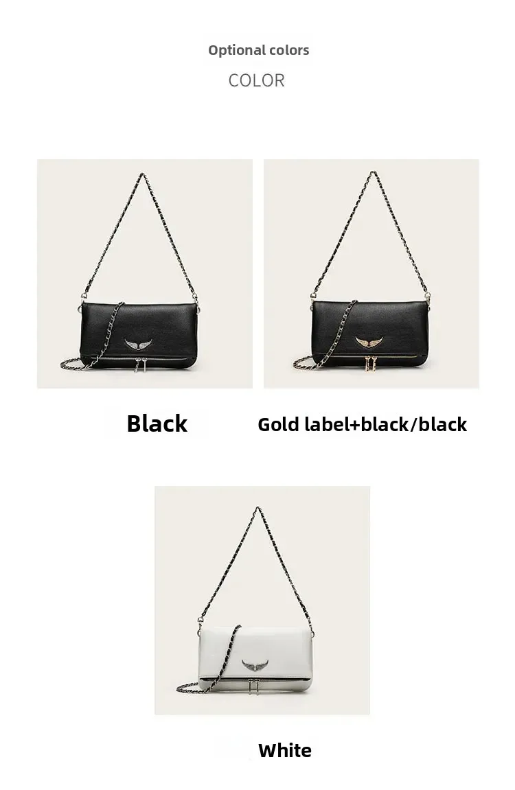 Wing Mini Square Bag for Women, 2026 Fashion Underarm Shoulder & Crossbody Bag, Cute Small Purse, Versatile Chic Handbag