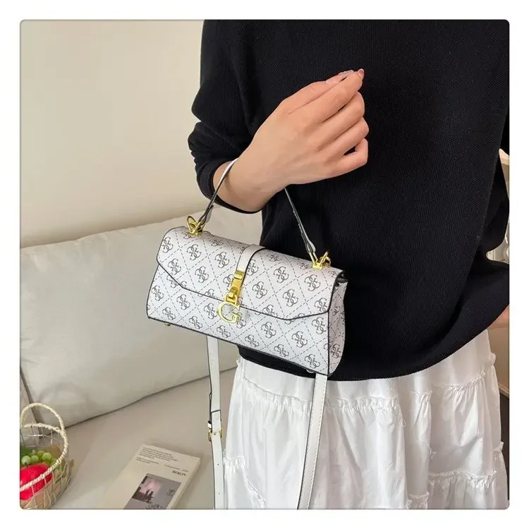 High-End Minimalist Diaper Bag: Elegant Crossbody Handbag For Women With Designer Logo And Large Capacity Vintage Tote