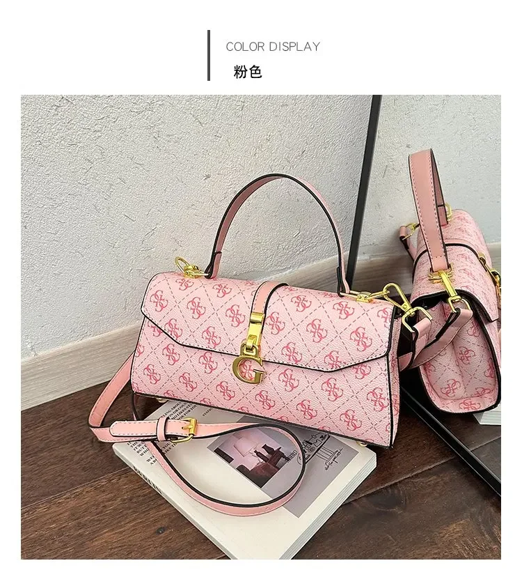 High-End Minimalist Diaper Bag: Elegant Crossbody Handbag For Women With Designer Logo And Large Capacity Vintage Tote