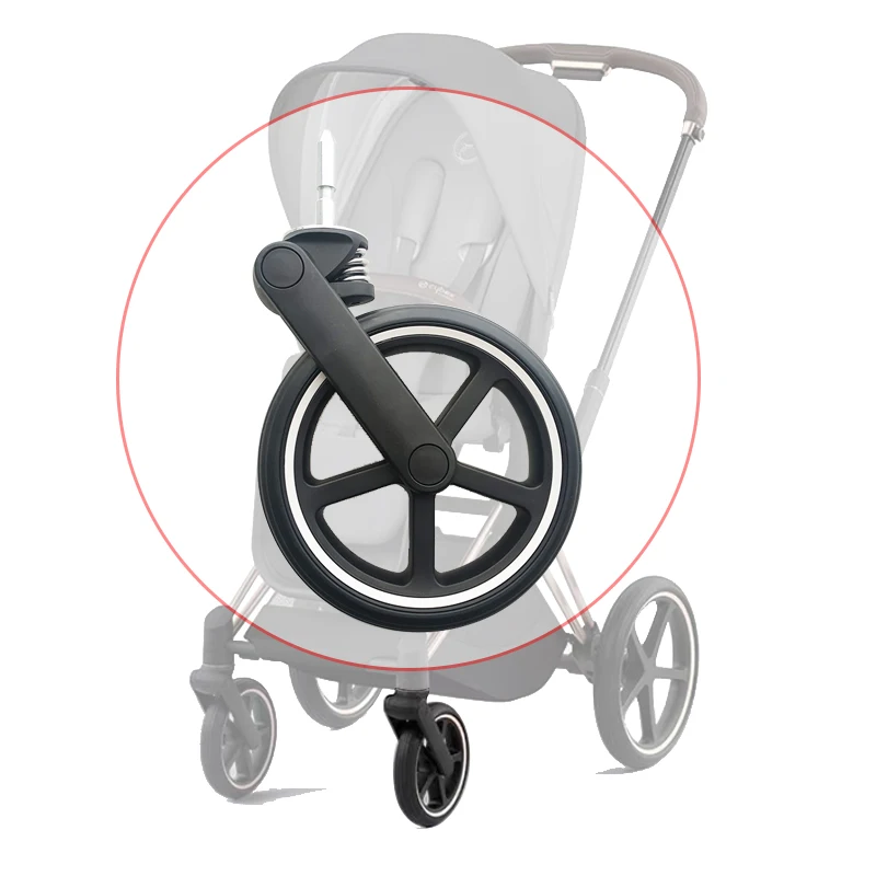 Stroller Front Wheel For Cybex Priam 3/4 Produced in 2019~2026 Pram DIY Baby Buggy Direct Replacement Accessories