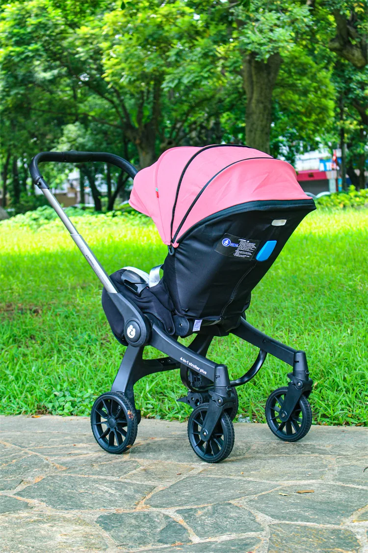 NEW 4 In1 Baby Stroller Multifunctional Newborn Baby Carriage Foldable Basket Type Seat Lightweight Travel Pram Car Seat