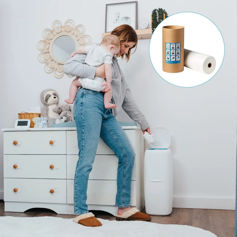 Diaper Pail Refills for Tommee Tippee, Baby Diaper Refill Bags for Genie for Angelcare for Munchkin