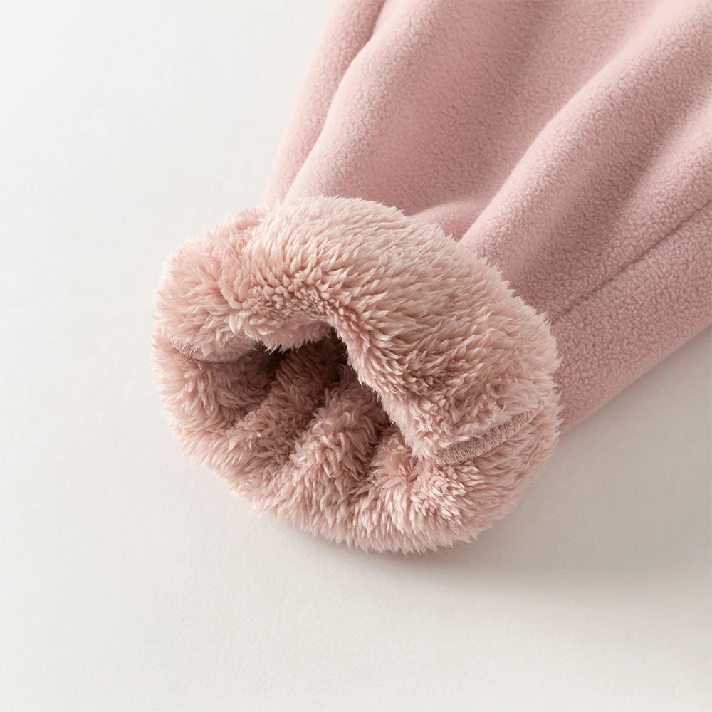 Dave Bella Children's Pants Autumn Winter Girls Warmth Thickened Trousers Kids' Cute Fashion Pants Children's Clothing DB4254199