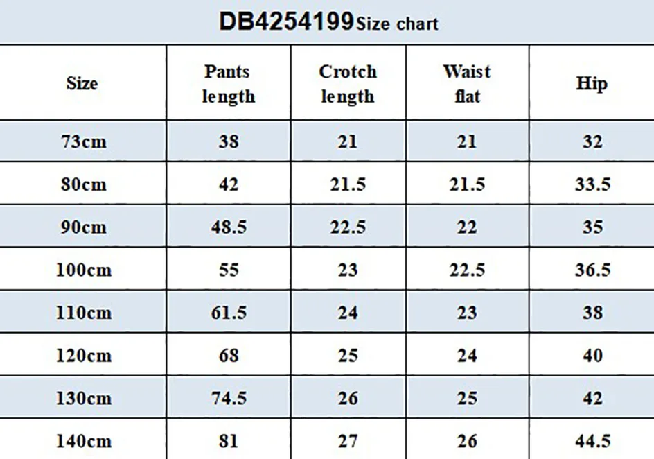 Dave Bella Children's Pants Autumn Winter Girls Warmth Thickened Trousers Kids' Cute Fashion Pants Children's Clothing DB4254199