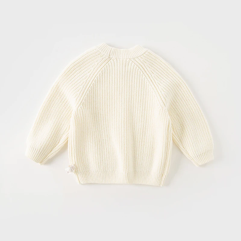Dave Bella 2023 New Autumn Winter Children Clothes Girls Boys Tops Knit Sweater Pullover Casual Undershirt DB4237961