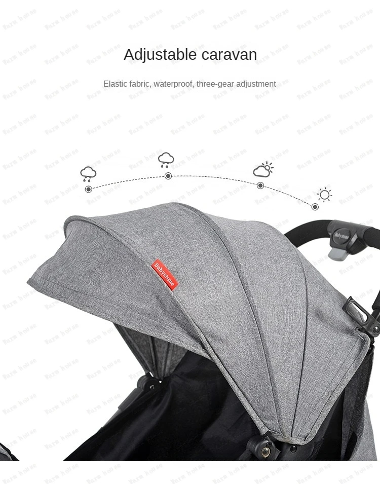 Lightweight Travel Pram four-wheel stroller Portable newborn baby foldable shock-absorbing umbrella stroller Baby Carriage