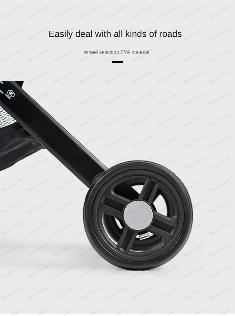 Lightweight Travel Pram four-wheel stroller Portable newborn baby foldable shock-absorbing umbrella stroller Baby Carriage