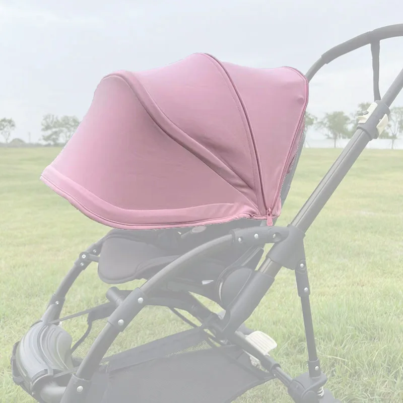 Stroller Sunshade For Bugaboo Bee 3/5/6 Fox Pushchair Sun Canopy Sleeping Basket Awning Extendable Buggy Roof With Mesh Window