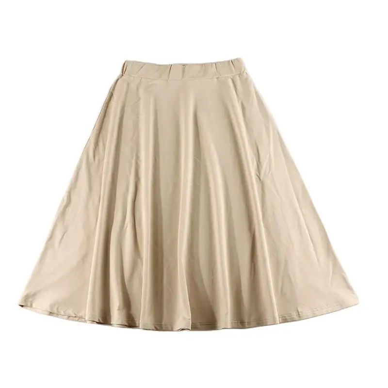 Women's Set Top Tee and Skirt Long Sleeves Square Neck with String for Lady Clothes Cotton French Terry Material Size XS-XXXL