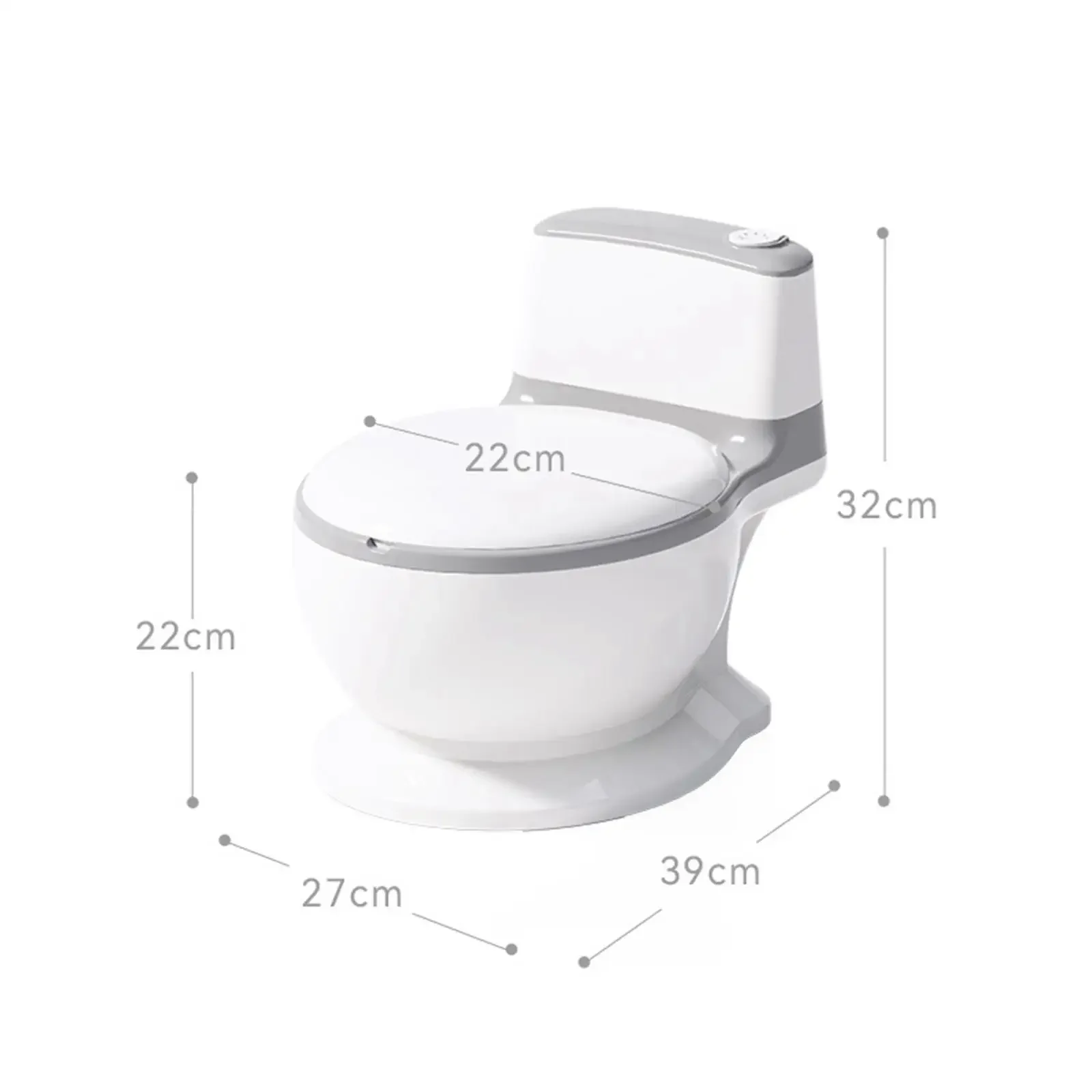 Removable Baby Potty Toilet Training Seat Non-Slip Comfortable Toilet Soft Seat Chair Realistic for Baby Aged3+ Training Toilet